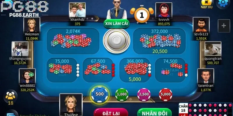 Game bài là chuyên mục giải trí ấn tượng tại cổng game PG88