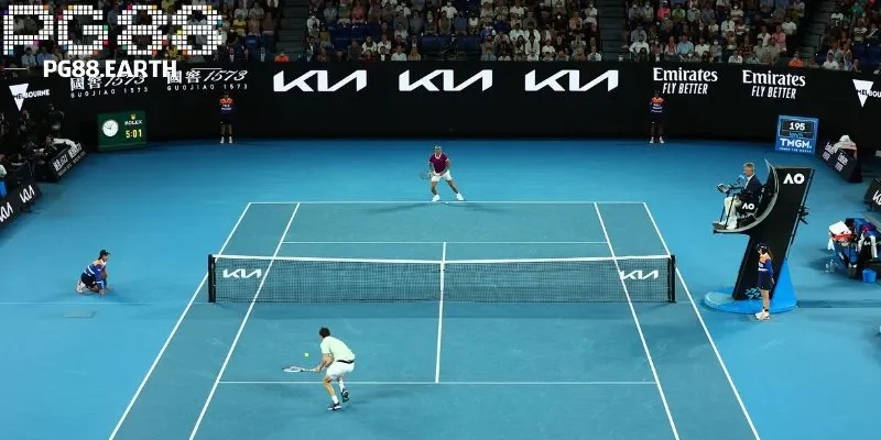 Tennis tại sân cược thể thao PG88